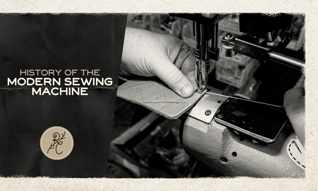 The History of the Modern Sewing Machine and the Inventors That Started it All