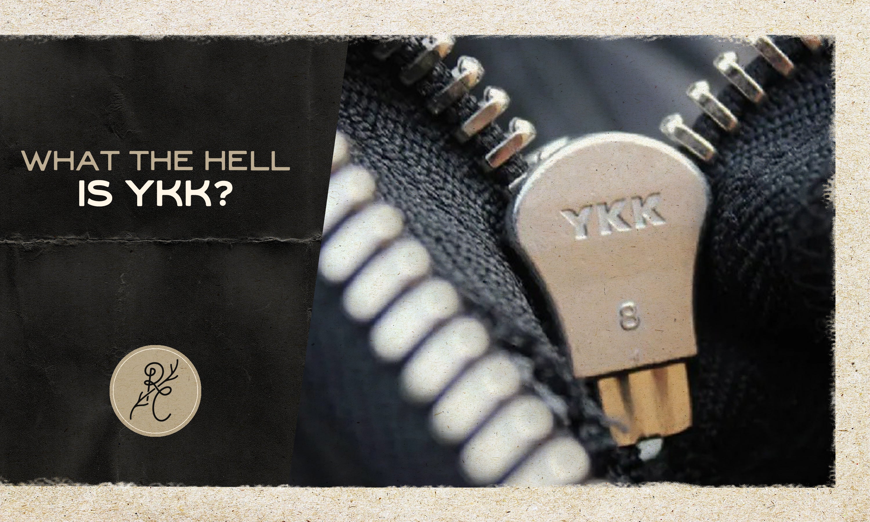 What the hell is YKK? – River City Leather